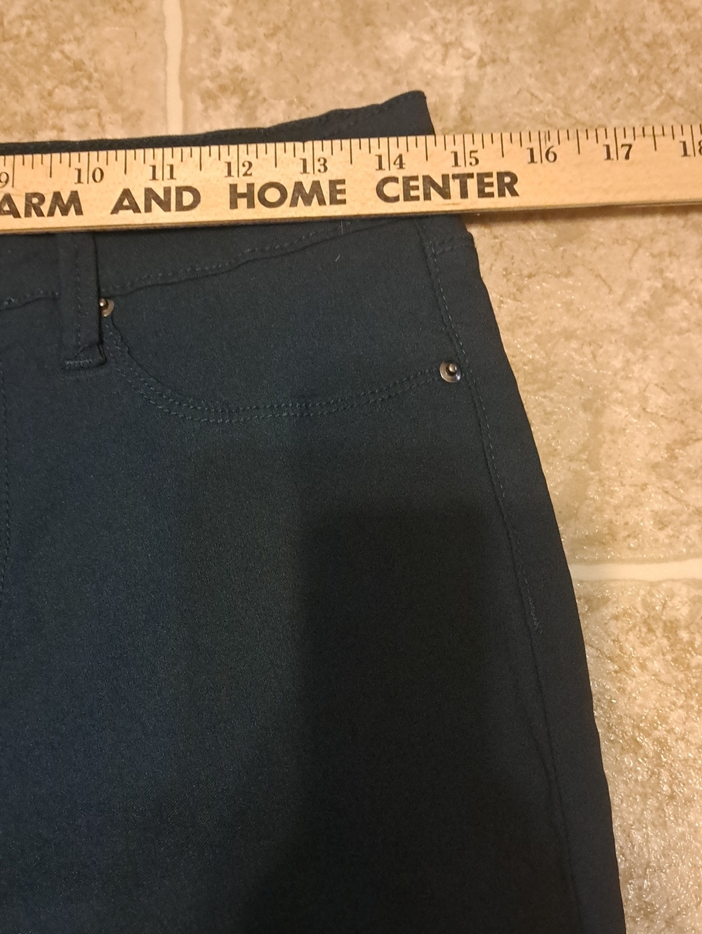 Royalty For Me Navy Blue Skinny Jeans. Size L. - Picture 5 of 9